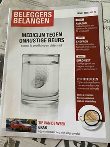 Beleggers Belangengen magazine cover